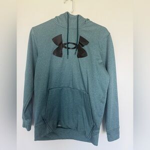 Under Armour Boys Teal Green Hoodie